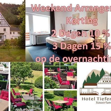 Hotel Tiefenhagen Sauerland Lennestadt Eksteriør bilde